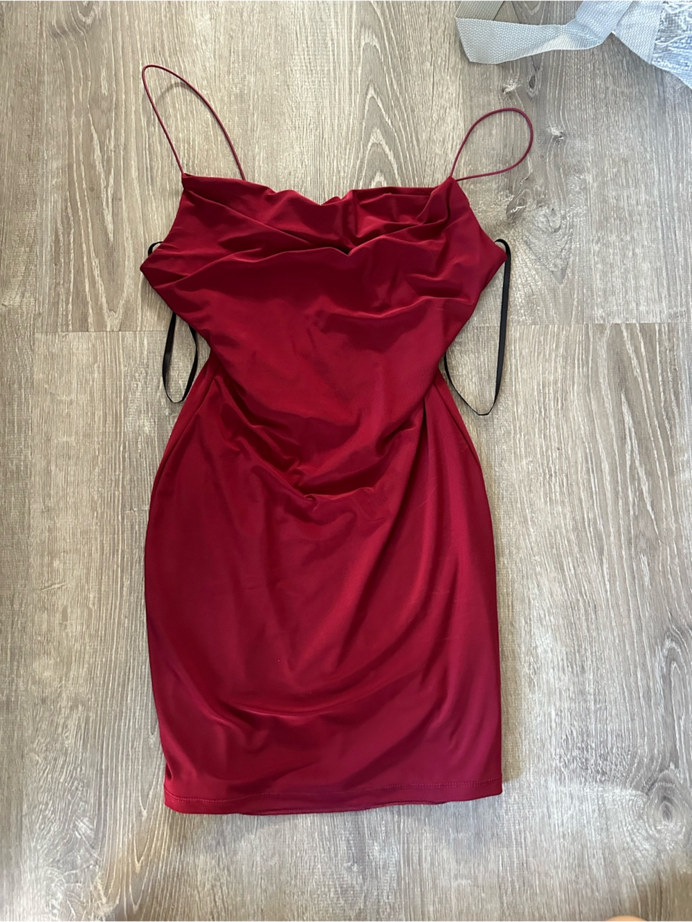 B Darlin Wine Red Slip Dress NWOT